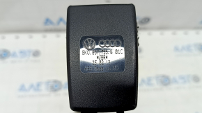Audi A6 C7 12-18 Passenger Seat Belt Latch with Sensor, Black
