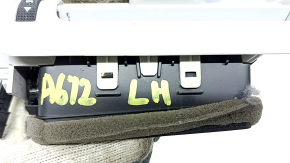Left central pillar trim deflector Audi A6 C7 12-18 gray, broken fasteners