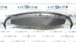 Rear bumper lip Audi A6 C7 12-15 gray for 2 exhausts without towbar, s-line pkg