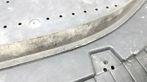 Front bumper guard Audi A6 C7 12-15 prerest s-line, with lip, worn