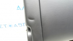 Rear row of seats 3rd row upper part left Toyota Highlander 20-23 leather black, XLE, XSE, with headrest and bracket, dented leather