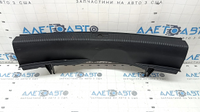 Audi A6 C7 12-18 black trunk opening trim, scratches, broken fasteners