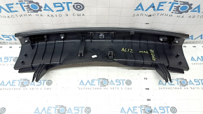 Audi A6 C7 12-18 black trunk opening trim, scratches, broken fasteners
