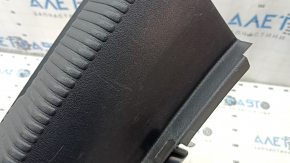 Audi A6 C7 12-18 black trunk opening trim, scratches, broken fasteners