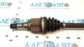Drive axle shaft rear left Ford Explorer 11-19 rusty, outer CV joint boot torn