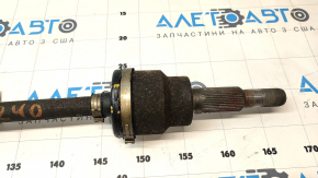 Drive axle shaft rear left Ford Explorer 11-19 rusty, outer CV joint boot torn