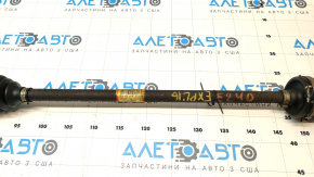 Drive axle shaft rear left Ford Explorer 11-19 rusty, outer CV joint boot torn