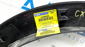 Front left wing arch trim Mazda CX-5 17-21 structure, broken fastening, crack