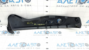 Driver's seat control trim Audi A6 C7 12-17 black, broken mount, scratches