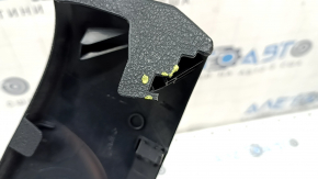 Driver's seat control trim Audi A6 C7 12-17 black, broken mount, scratches