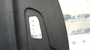 Driver's seat control trim Audi A6 C7 12-17 black, broken mount, scratches
