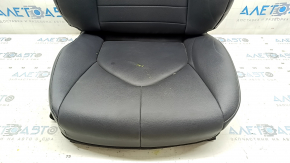 Driver's seat upholstery Toyota Highlander 20-23 leather black, XLE, XSE, heated, for cleaning