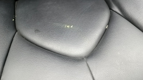 Driver's seat upholstery Toyota Highlander 20-23 leather black, XLE, XSE, heated, for cleaning