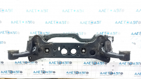 Rear subframe Audi A6 C7 12-18 AWD is rusty, 3 gearbox bushings are cracked