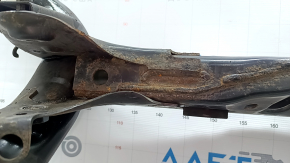Rear subframe Audi A6 C7 12-18 AWD is rusty, 3 gearbox bushings are cracked