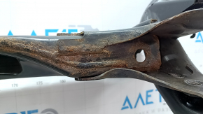 Rear subframe Audi A6 C7 12-18 AWD is rusty, 3 gearbox bushings are cracked