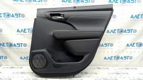 Door trim card rear right Toyota Highlander 20-22 with curtain, black leather