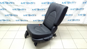 Rear row of seats 2nd row left Toyota Highlander 20-22 leather black for 8 seats, XLE, hybrid, contact with water, rust