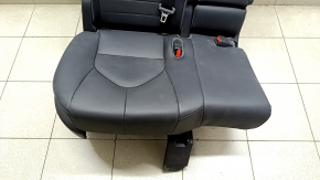 Rear row of seats 2 row right Toyota Highlander 20-22 leather black for 8 seats, XLE, hybrid, contact with water, rust
