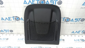 Driver's seat cover rear Audi A6 C7 12-17 black, for ventilation, cracks in fasteners, scratches