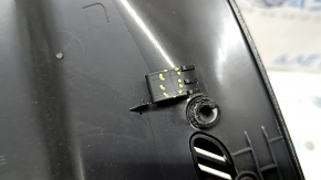 Driver's seat cover rear Audi A6 C7 12-17 black, for ventilation, cracks in fasteners, scratches