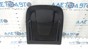 Rear passenger seat trim Audi A6 C7 12-17 black, worn