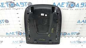 Rear passenger seat trim Audi A6 C7 12-17 black, worn