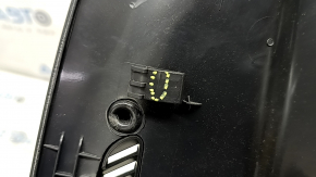 Rear passenger seat trim Audi A6 C7 12-17 black, worn