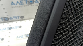 Rear passenger seat trim Audi A6 C7 12-17 black, worn