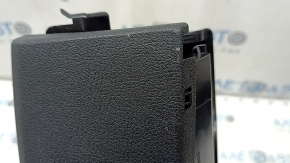 Box pocket under passenger seat complete Audi A6 C7 12-17 black, scratches