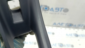 Front right window lift control trim Audi A6 C7 12-18 black, scratches