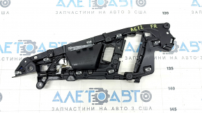Door handle inner front right Audi A6 C7 12-18 black with chrome