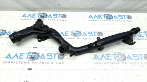 Engine cooling system pipe Audi A6 C7 12-15 3.0T plastic