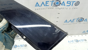 Door trim side rear right Audi A6 C7 12-18 black gloss, scratches