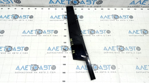 Door trim side front right Audi A6 C7 12-18 black gloss, scratches