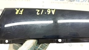 Door trim side front right Audi A6 C7 12-18 black gloss, scratches