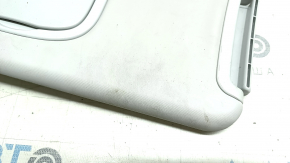 Left visor Jeep Renegade 15 - gray, without hook, dry cleanable