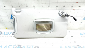 Right visor Jeep Renegade 15-16 gray, without hook