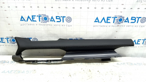 Front panel trim center Mazda CX-5 18-20 leather black for 8" display