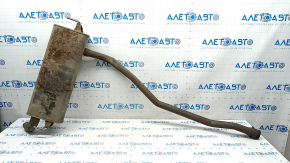 Muffler rear part with barrel Jeep Renegade 15-23 awd rusty
