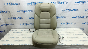 Mazda CX-5 17-23 driver's seat upholstery, combination leather, beige, heated, dry-cleanable