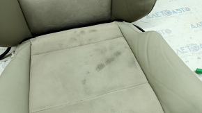 Mazda CX-5 17-23 driver's seat upholstery, combination leather, beige, heated, dry-cleanable