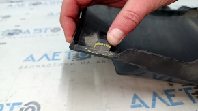 Rear bumper bare right fang Jeep Renegade 15-23 graphite, crack in mount