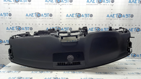 Torpedo front panel with AIRBAG Mazda CX-5 17-24 black