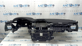 Torpedo front panel with AIRBAG Mazda CX-5 17-24 black