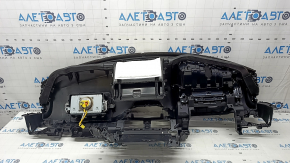 Torpedo front panel with AIRBAG Mazda CX-5 17-24 black