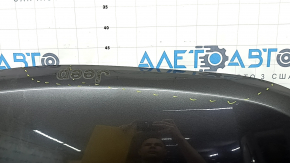 Hood bare Jeep Compass 17-24 blue PBJ, aluminum, chips, butt