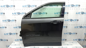 Door assembly front left Jeep Compass 17-24 keyless, graphite PAU, bumps, scratches on the overlay