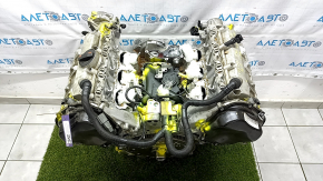 Engine Audi A6 C7 12-15 3.0T CTUA 73k without pump and tensioners, broken vacuum pump nozzle 