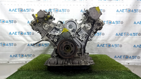 Engine Audi A6 C7 12-15 3.0T CTUA 73k without pump and tensioners, broken vacuum pump nozzle 